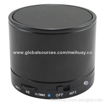 Portable Speaker, Aluminum Material, 600mah Battery, Stereo Sound